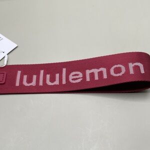 Lululemon Never Lost Keychain  Accessory NWT